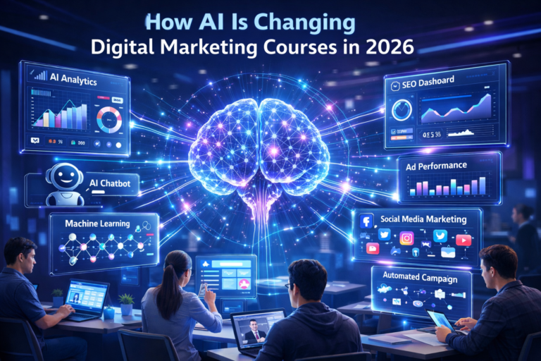 How AI Is Changing Digital Marketing Courses in 2026